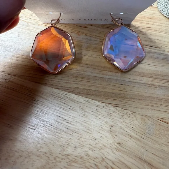 Kendra Scott Vanessa Drop Earrings, featuring dichroic glass - Picture 8 of 10